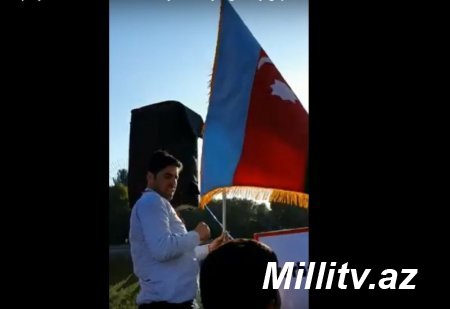 Fars-molla rejimi bayrağımızı belə HƏZM EDƏ BİLMİR... — Bayrağımızın yığışdırılması ETİRAZ YARATDI