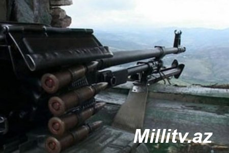Ermənistan silahlı qüvvələrinin bölmələri atəşkəsi pozmaqda davam edir