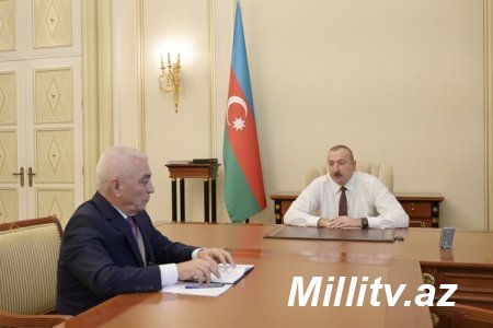 İlham Əliyev “Azərenerji” ASC-nin prezidentini qəbul edib - YENİLƏNİB