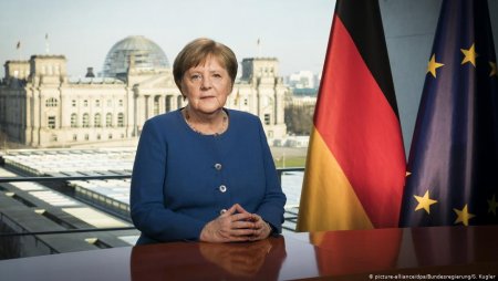 Almaniya kansleri Angela Merkeldən virusla bağlı bədbin proqnoz