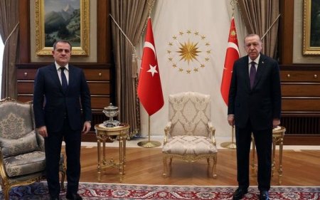 Türkiyə prezidenti Ceyhun Bayramovu qəbul etdi