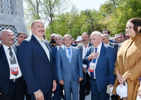 Prezidentin mədəniyyət xadimləri və şuşalılarla səmimi söhbəti - FOTOLAR