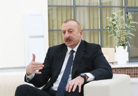 İlham Əliyev "Anadolu" agentliyinə müsahibə verdi - VİDEO
