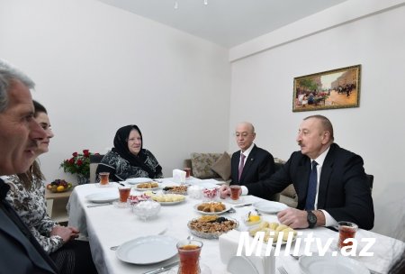 Azərbaycan Prezidenti: "Biz evsiz-eşiksiz qalmış insanların problemlərini həll etməli idik, bu, bizim borcumuzdur"