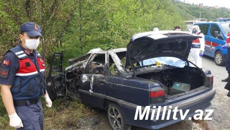 Türkiyədə azərbaycanlıların olduğu avtomobil qəzaya düşdü, 3 nəfər öldü