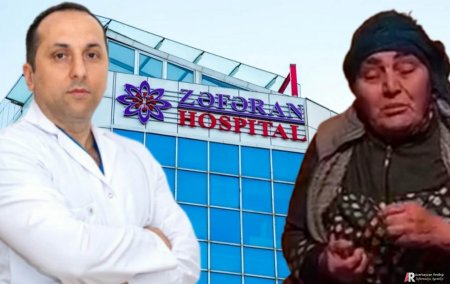 “Həyat yoldaşımın ölümündə “Zəfəran” Klinikasının həkimi Eldəniz Əliyev günahkardır - VİDEO