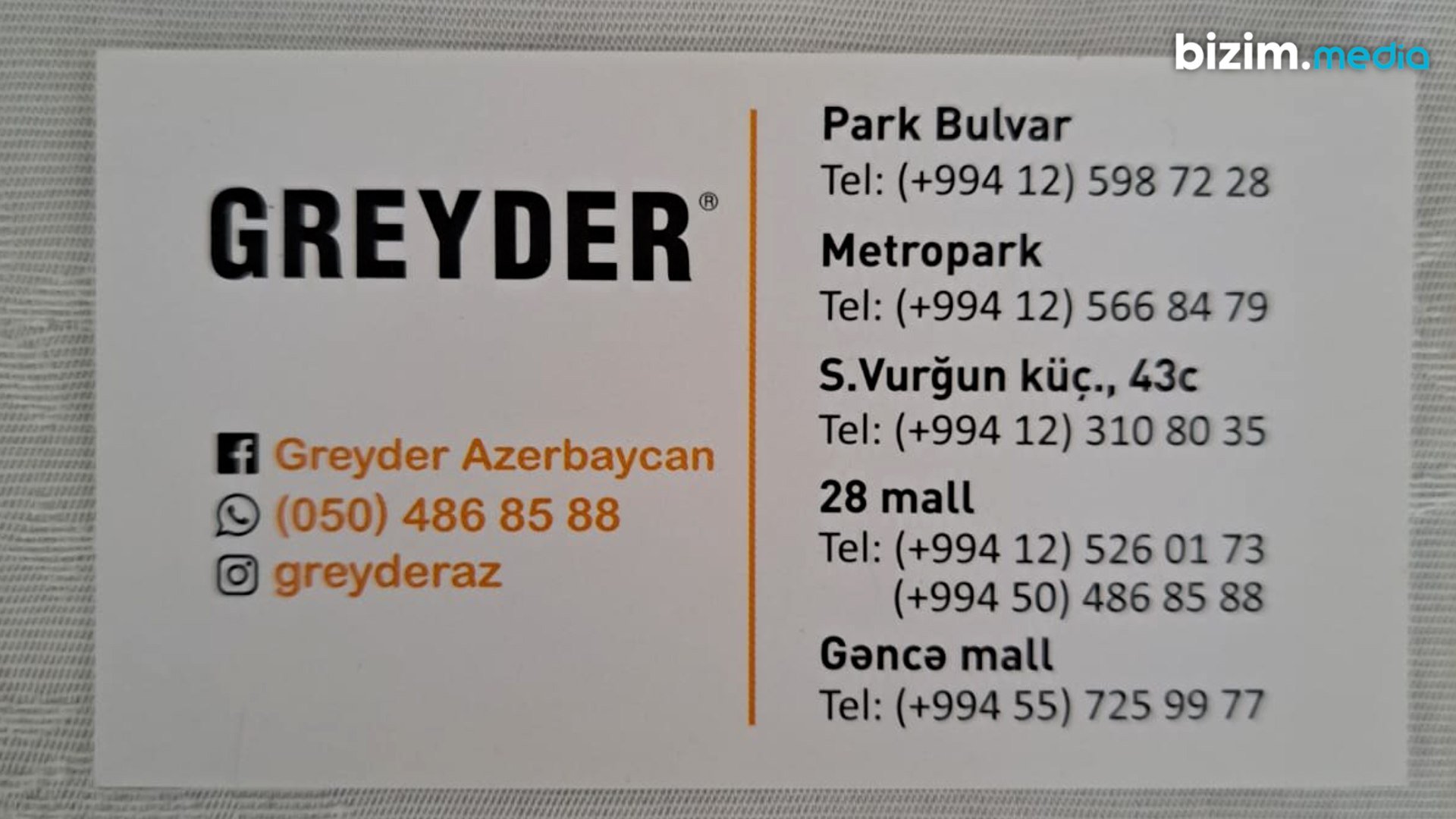 'GREYDER'in GEYDİRMƏ MALLARI... - GİLEY