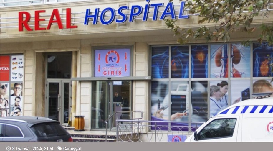 4 aylıq körpənin öldüyü “Real Hospital”da daha 4 ölüm olub – Klinika məmurun çıxdı…